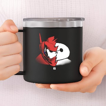 Discover Disney Big Hero 6 Baymax Split Face Epic Shot Distressed Epic Baseball Tees 14oz Stainless Steel Tumblers