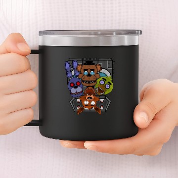 Discover Five Nights at Freddys 14oz Stainless Steel Tumblers