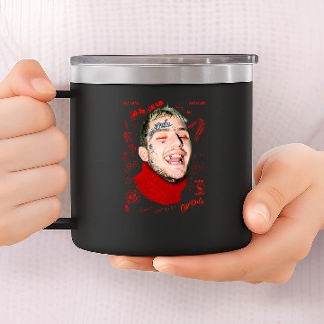Discover Lil Peep - Lil Peep - 14oz Stainless Steel Tumblers