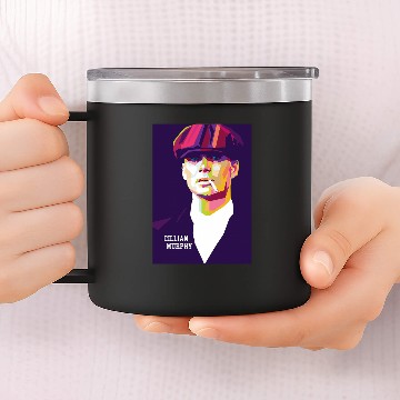 Discover Cillian Murphy - Cillian Murphy - 14oz Stainless Steel Tumblers