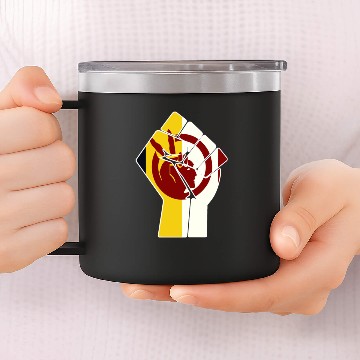 Discover American Indian Movement Flag 14oz Stainless Steel Tumblers