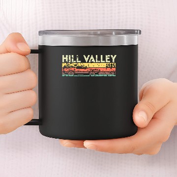 Discover Hill Valley 1985 - Back To The Future - 14oz Stainless Steel Tumblers