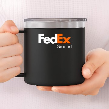 Discover FedEx Ground 14oz Stainless Steel Tumblers