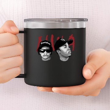 Discover Dr Dre & Eazy-E - Nwa - 14oz Stainless Steel Tumblers