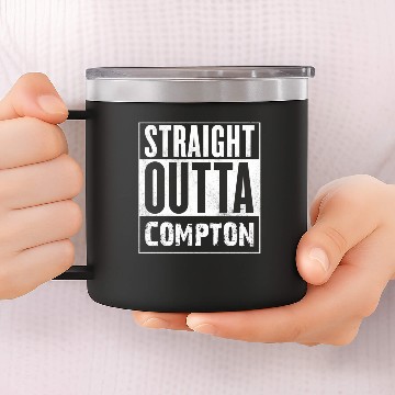 Discover STRAIGHT OUTTA COMPTON 14oz Stainless Steel Tumblers