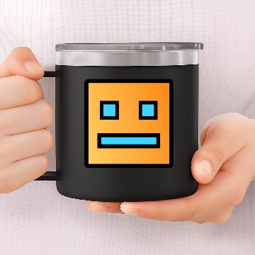 Discover Geometry Dash - Geometry Dash - 14oz Stainless Steel Tumblers