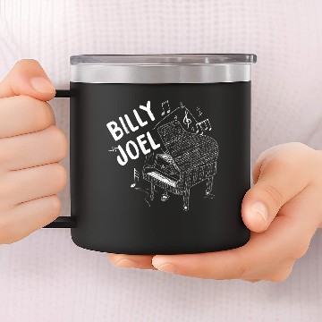 Discover Billy Joel - The Keys Zip 14oz Stainless Steel Tumblers