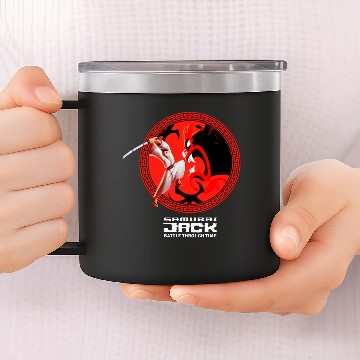 Discover samurai jack battle through time 14oz Stainless Steel Tumblers 14oz Stainless Steel Tumblers