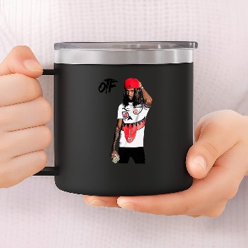 Discover Lil Durk Rapper OTF 14oz Stainless Steel Tumblers