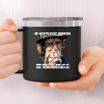 Discover Keith Richards 14oz Stainless Steel Tumblers Rolling Stones 14oz Stainless Steel Tumblers