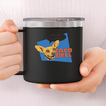 Discover Pssst! Yo quiero... Taco Bell - Taco Bell - 14oz Stainless Steel Tumblers