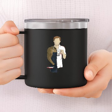 Discover Dexter Morgan 14oz Stainless Steel Tumblers