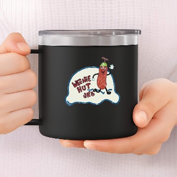 Discover Weenie Hut Jr’s - Spongebob - 14oz Stainless Steel Tumblers