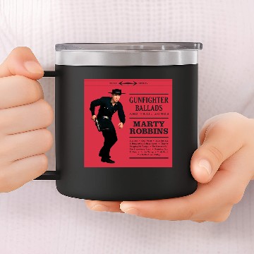 Discover Marty Robbins: Gunfighter Ballads Classic 14oz Stainless Steel Tumblers