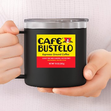 Discover Cafe bustelo - Coffee - 14oz Stainless Steel Tumblers