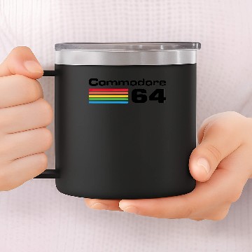 Discover Commodore 64 - 80s - 14oz Stainless Steel Tumblers