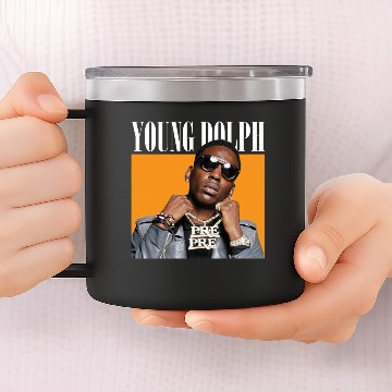 Discover Young Dolph - Young Dolph - 14oz Stainless Steel Tumblers