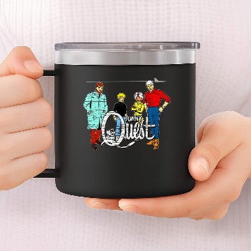 Discover Jonny Quest - weathered board distressed - Jonny Quest - 14oz Stainless Steel Tumblers