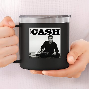 Discover Johnny Cash 14oz Stainless Steel Tumblers
