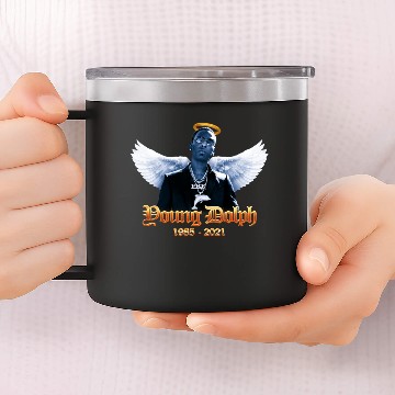 Discover Young Dolph - Young Dolph - 14oz Stainless Steel Tumblers