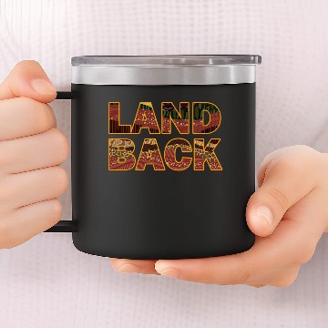 Discover LAND BACK 14oz Stainless Steel Tumblers