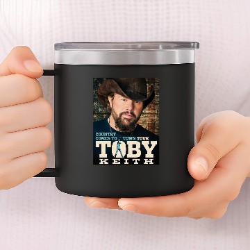 Discover Toby Keith 14oz Stainless Steel Tumblers