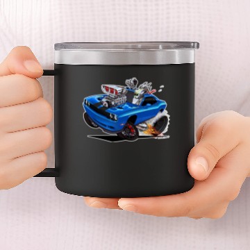 Discover Challenger HELLCAT blue - Challenger - 14oz Stainless Steel Tumblers