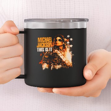 Discover Michael Jackson This It Is 14oz Stainless Steel Tumblers
