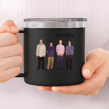 Discover Weezer Graphic Baseball Jerseys 14oz Stainless Steel Tumblers