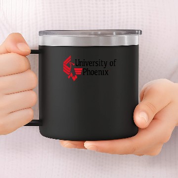 Discover University Of Phoenix 14oz Stainless Steel Tumblers