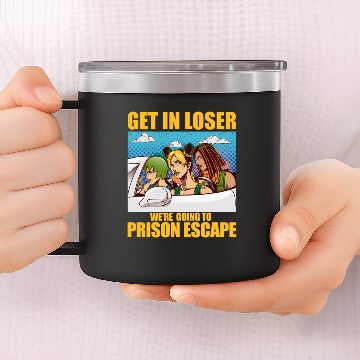 Discover prison escape - Jojos Bizarre Adventure - 14oz Stainless Steel Tumblers