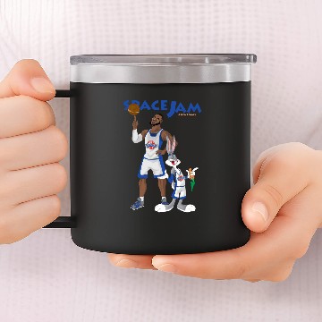 Discover Bugs Bunny and Lebron 14oz Stainless Steel Tumblers