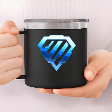 Discover DIAMOND RANK. [Rocket League] - Rocket League - 14oz Stainless Steel Tumblers