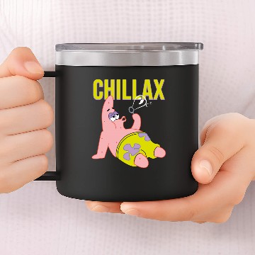 Discover SpongeBob SquarePants - Patrick Star - Chillax 14oz Stainless Steel Tumblers