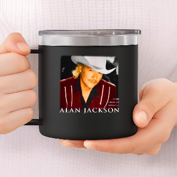 Discover Alan Jackson Retro 14oz Stainless Steel Tumblers