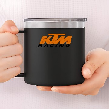 Discover Motorcycle - Ktm Racing - 14oz Stainless Steel Tumblers