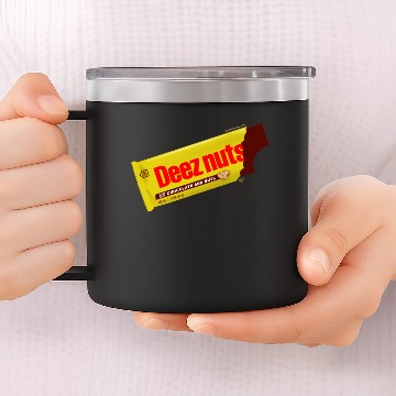 Discover Deez Nuts (candy bar) 14oz Stainless Steel Tumblers