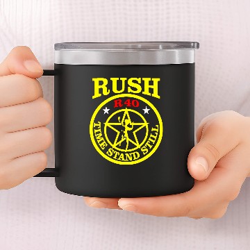 Discover rush band logo 14oz Stainless Steel Tumblers