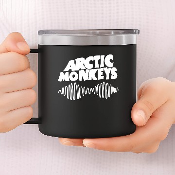 Discover Arctic Monkeys Hearbeat 14oz Stainless Steel Tumblers