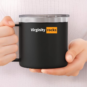 Discover Virginity rocks 14oz Stainless Steel Tumblers
