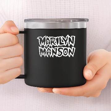 Discover Marilyn Manson 14oz Stainless Steel Tumblers
