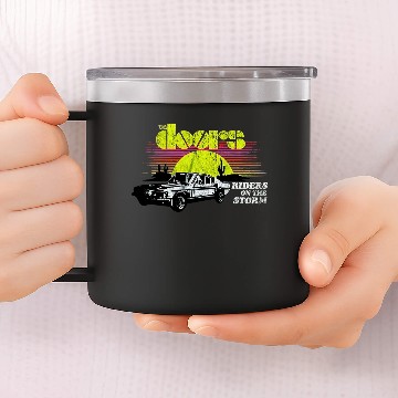 Discover The Doors Riders On The Storm Distressed 14oz Stainless Steel Tumblers