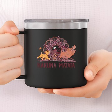 Discover Disneyss Lion King Hakuna Matata Henna Group shots Portrait 14oz Stainless Steel Tumblers