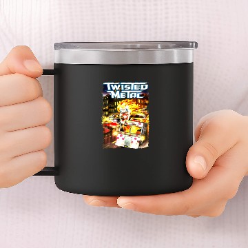 Discover Vintage Twisted Metal 14oz Stainless Steel Tumblers