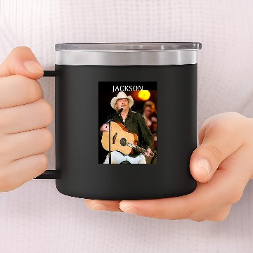 Discover Alan Jackson 14oz Stainless Steel Tumblers