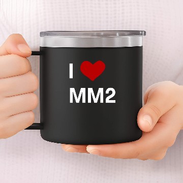 Discover I Love MM2 Roblox 14oz Stainless Steel Tumblers