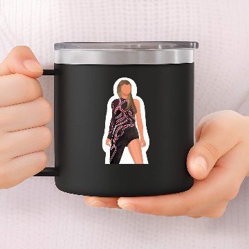 Discover Eras Tour Reputation Zip 14oz Stainless Steel Tumblers