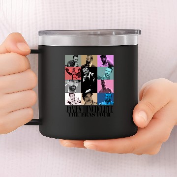 Discover James Hinchcliffe Eras Tour! 14oz Stainless Steel Tumblers