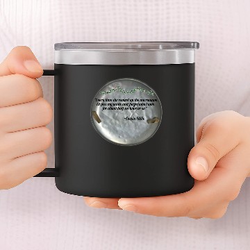 Discover Cousin Eddie Round Sled Microwave 14oz Stainless Steel Tumblers