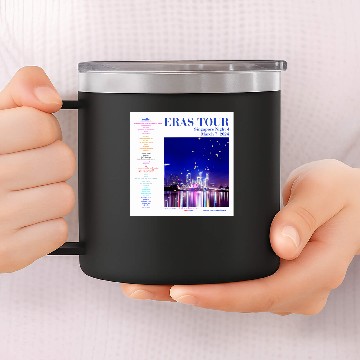 Discover Eras Tour Setlist - Singapore Night 4 Baseball Tees 14oz Stainless Steel Tumblers